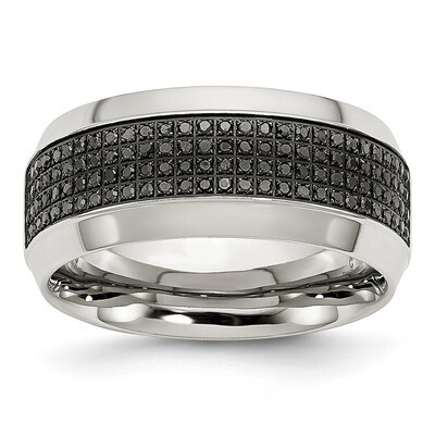 Diamond Band Stainless Steel Polished SR409, MPN: SR409, 191101431166