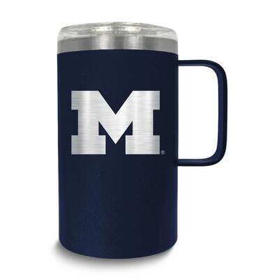 Collegiate Univeristy of Michigan Stainless Steel Hustle Mug GM26107-UM, MPN: GM26107-UM, 195568020…