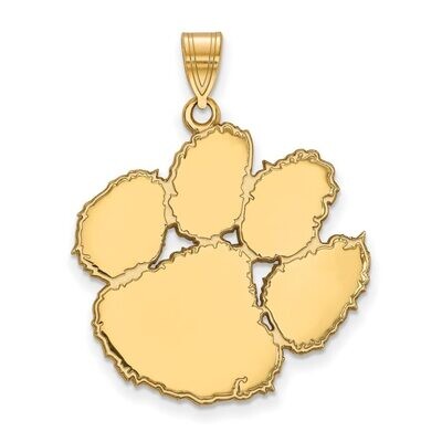 Clemson University x-Large Pendant 10k Yellow Gold 1Y005CU, MPN: 1Y005CU, 886774802497