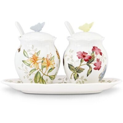 Lenox Butterfly Meadow Condiment Set 833956, MPN: 833956, 882864410139