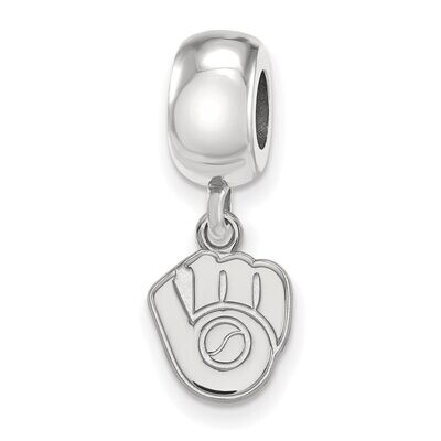 Milwaukee Brewers Bead Charm Extra Small Dangle Sterling Silver SS027BRE, MPN: SS027BRE, 8867746299…