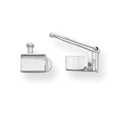 Replacement Tongue for Push Box Clasp 14k White Gold WG1852X, MPN: WG1852X,