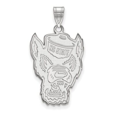 North Carolina State University x-Large Pendant 14k White Gold 4W047NCS, MPN: 4W047NCS, 886774849942