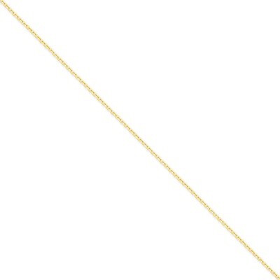 1.8mm Diamond-cut Cable Chain 24 Inch 14k Gold PEN204-24, MPN: PEN204-24, 886774432823