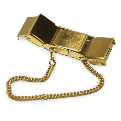7mm Seiko-Style with Safety Chain Stainless Steel Clasp 7 Inch Gold-tone FTL135Y-7, MPN: FTL135Y-7,