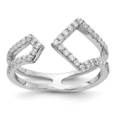 Diamond Si1/Si2, G H I, Ring 14k White Gold Lab Grown RM4290-042-7WLG, MPN: RM4290-042-WA, 88395780…