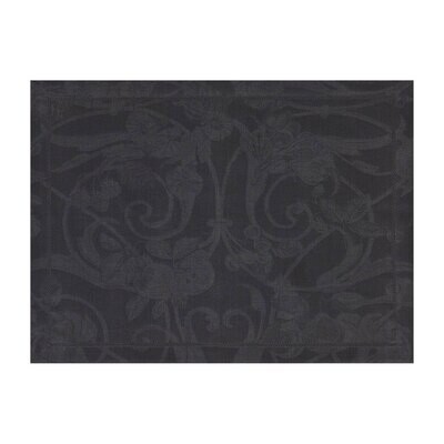 Le Jacquard Francais Tivoli Onyx Placemat 14 X 19 Inch 22514 Set of 4, MPN: 22514, 3660269225148