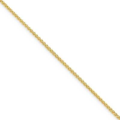 16 Inch Gold-plated 1.50mm Spiga Chain Sterling Silver QSP035G-16, MPN: QSP035G-16, 883957258102