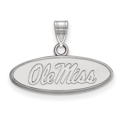 University of Missisippi Small Pendant Sterling Silver SS002UMS, MPN: SS002UMS, 886774711805