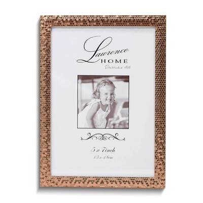 5x7 Rose Gold Shimmer Metal Picture Picture Frame GM14174, MPN: GM14174, 751148067454