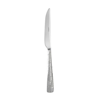 Sambonet skin table knife solid handle 9 1/2 inch - 18/10 stainless steel, MPN: 52535-11, 790955900…
