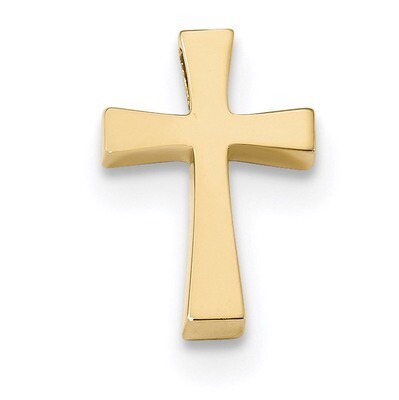 Cross Chain Slide 14k Gold Polished K6155, MPN: K6155, 883957220239