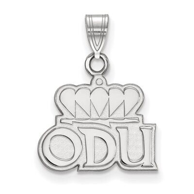Old Dominion University Small Pendant Sterling Silver SS019ODU, MPN: SS019ODU, 886774694726