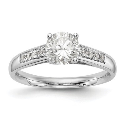 Diamond Semi-Mount Engagement Ring 14k White Gold RM2691E-100-WAA, MPN: RM2691E-100-WAA, RM2691E-10…
