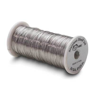 Binding Wire 304 28 Gauge 0.0125 inch Diam 1185 Feet Spool Stainless Steel JT5300/28, MPN: JT5300/2…