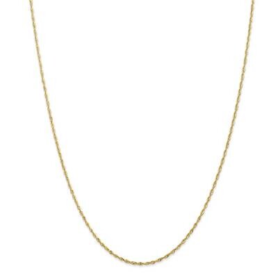 1.5mm Extra-Light Diamond-Cut Rope Chain 22 Inch 14k Gold EXL012-22, MPN: EXL012-22, 883957165738