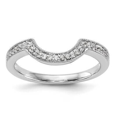 Diamond Wedding Band 14k White Gold RM2201B-014-WAA, MPN: RM2201B-014-WAA,