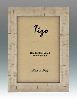 Tizo Long Bricks Wooden Picture Frame 4 x 6 Inch, MPN: MAT20WH-46,