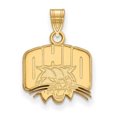 Ohio University Small Pendant Gold-plated Silver GP002OU, MPN: GP002OU, 886774893198