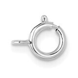 Standard Weight Spring Ring Clasp 14k White Gold WG1702, MPN: WG1702,