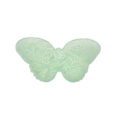 Annieglass Elements 8 x 12 Inch Butterfly Appetizer Tray Clear EL402C, MPN: EL402C, UPC: