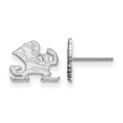 University of Notre Dame x-Small Post Earring Sterling Silver SS050UND, MPN: SS050UND, 191101121838