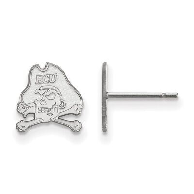 East Carolina University x-Small Post Earring 10k White Gold 1W008ECU, MPN: 1W008ECU, 886774776125