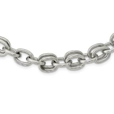 Multiple Links 22 Inch Necklace Stainless Steel SRN759-22 by Chisel, MPN: SRN759-22, 886774994505