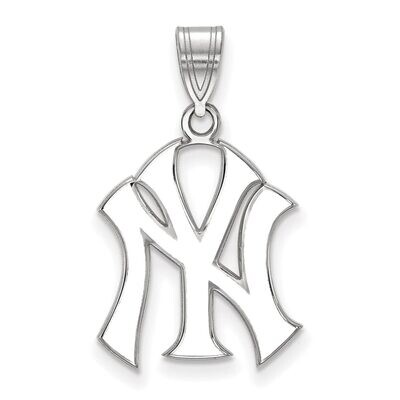 New York Yankees Large Enamel Pendant Sterling Silver SS032YAN, MPN: SS032YAN, 886774630274