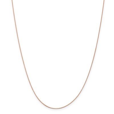 Leslie&#39;s .5 mm Baby Box Chain 20 Inch 14k Rose Gold  HB-7169-20, MPN: 7169-20, 886774544069