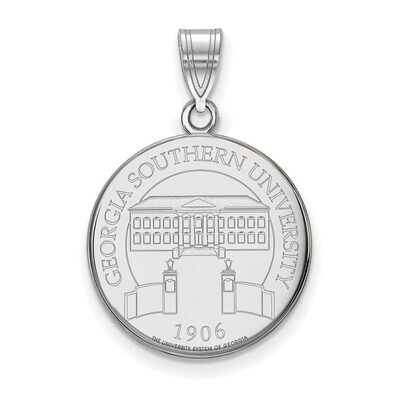 Georgia Southern University Large Crest Pendant Sterling Silver SS027GSU, MPN: SS027GSU, 8867746851…