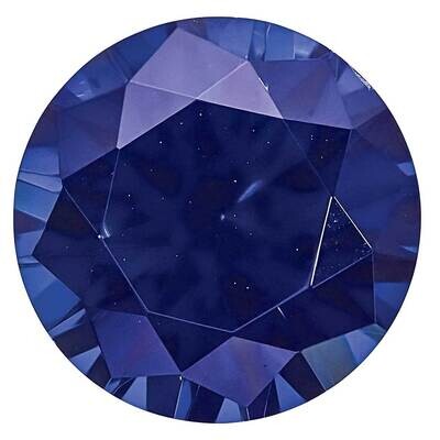 Sapphire Blue 6.5mm Round Created CS-0650-RDF-BL, MPN: CS-0650-RDF-BL, 883957999111