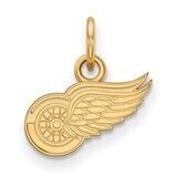 Detroit Red Wings x-Small Pendant Gold-plated Silver GP001RWI, MPN: GP001RWI, 886774890623