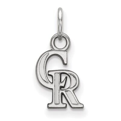 Colorado Rockies Extra Small Pendant Sterling Silver SS009ROK, MPN: SS009ROK, 886774625805