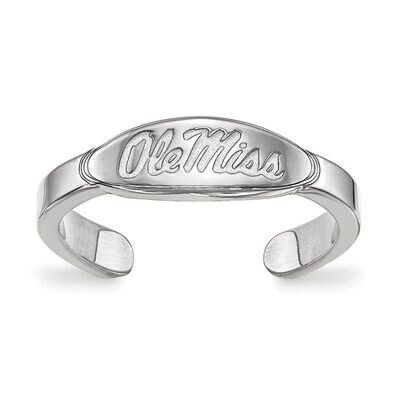 University of Missisippi Toe Ring Sterling Silver SS029UMS, MPN: SS029UMS, 886774711782