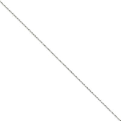 1.5mm Parisian Wheat Chain 10 Inch 14k White Gold PEN262-10, MPN: PEN262-10, 886774401645