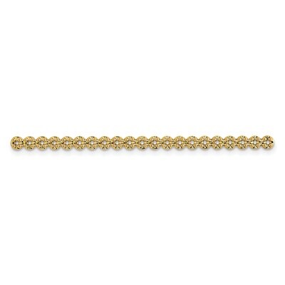 Trim Gallery Type 52.4 x 2.1mm Strip Setting 14k Yellow Gold YG317, MPN: YG317,