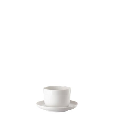 Rosenthal Cappello White Tea Cup &amp; Saucer 7 oz., 5 Inch, MPN: 14618-100101-14715, 790955367746