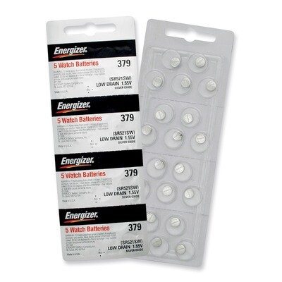Energizer Watch Batteries Package of 20 WB379SP, MPN: WB379SP, 39800065537