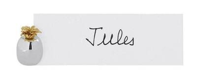 Ercuis Marque Places 6 Pinapple Name Holders 0.75 Inch Silver Plated F562247-02, MPN: F562247-02, 7…