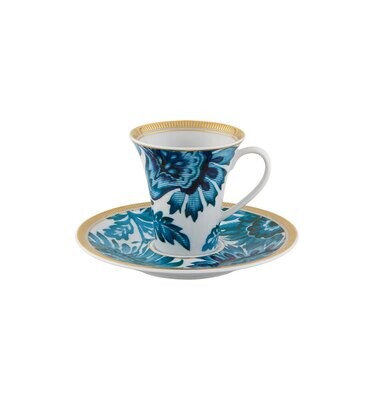 Vista Alegre Gold Exotic Espresso Cup W/ Saucer, MPN: 21127102, 5601266825267