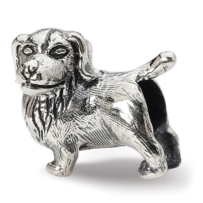 Golden Retriever Bead - Sterling Silver QRS1777, MPN: QRS1777, 883957309811