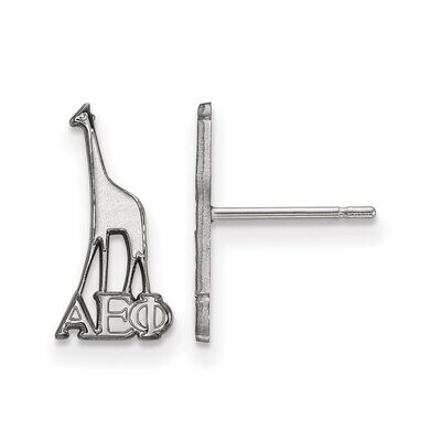 Alpha Epsilon Phi Extra Small Post Earrings Sterling Silver SS038AEP, MPN: SS038AEP, 886774607832