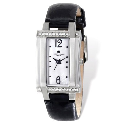 Charles Hubert Stainless Leather Band 23x32mm Watch Ladies XWA4874, MPN: XWA4874, 848870006179