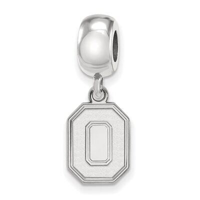 Ohio State University Bead Charm Small Dangle Sterling Silver SS059OSU, MPN: SS059OSU, 886774693651