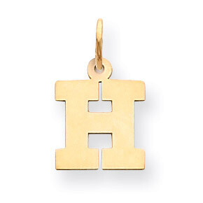 Small Block Initial H Charm 14k Gold YC664H, MPN: YC664H, 883957972824