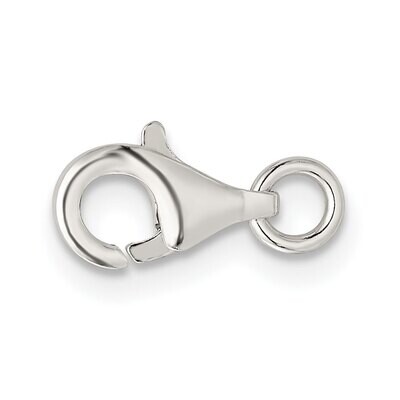 9.4 x 5mm Fancy Lobster with Jump Ring Clasp Sterling Silver SS3387, MPN: SS3387,