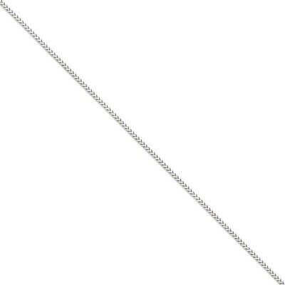 2.0mm Franco Chain 24 Inch 14k White Gold WFRA065-24, MPN: WFRA065-24, 886774434636