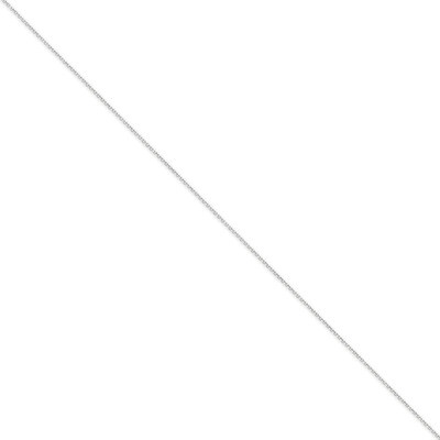 0.75mm Diamond-cut Cable Chain 20 Inch 14k White Gold PEN195-20, MPN: PEN195-20, 886774538631