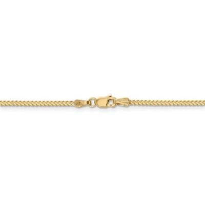 22 Inch 1.3mm Franco Chain 14k Yellow Gold FRA040-22, MPN: FRA040-22, 886774584607